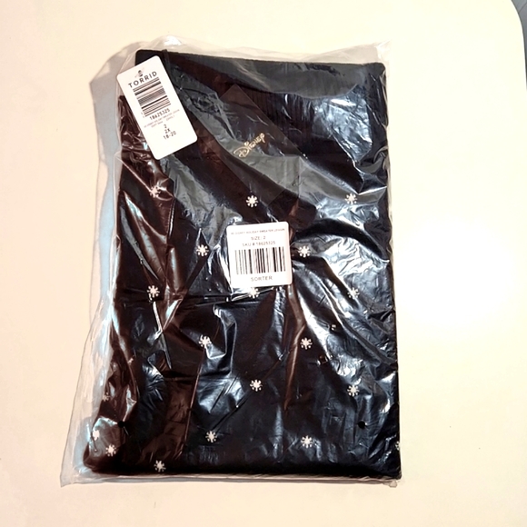 ❤️NWT VINTAGE TORRID SWEATER LEGGING DISNEY MICKEY MOUSE HOLIDAY CHRISTMAS PLUS - Picture 5 of 10